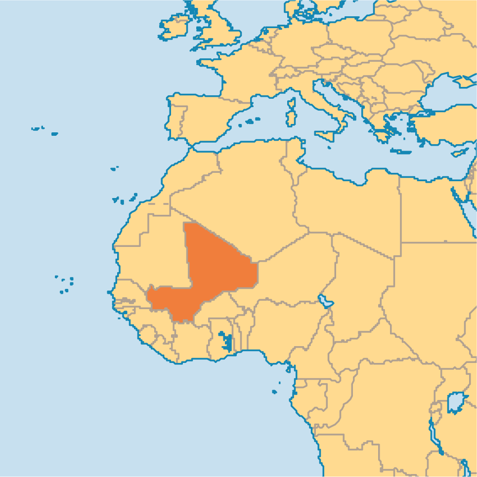 Where Mali is