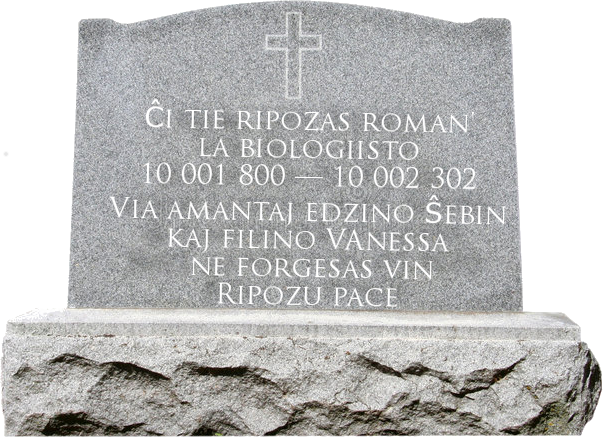 Tombŝtono de Roman'
